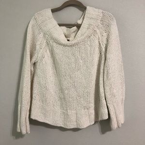 Free People woven knit sweater